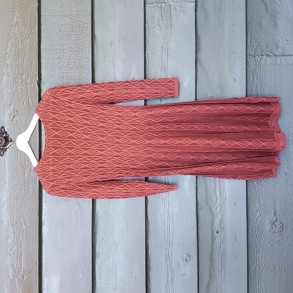 PERUVIAN CONNECTION Bedelia Pima Cotton Sweater Dress sz M Women's - Picture 8 of 12